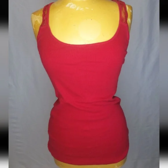 Tank top with lace Racerback - Picture 2 of 3